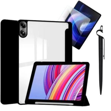 Imagem de Capa Case Protetora De Tela Para Xiaomi Redmi Pad Pro 12.1 + Pelicula 