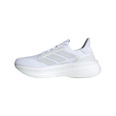 Imagem de adidas Ultraboost 5X Tênis de corrida masculino, Branco/Preto, 41