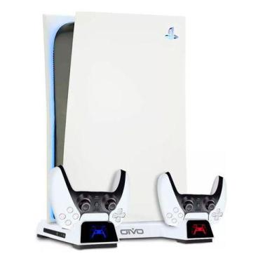 Imagem de Base Suporte Ps5 Com Resfriador Carregador De Controle Oivo - Skin Zab