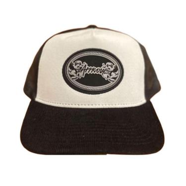 Imagem de Boné Approve Trucker Cupid Branco/ Preto U-Unissex