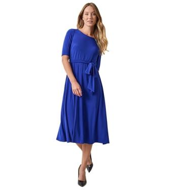 Imagem de Kasper Vestido feminino curto e flare, Assinatura real, 48