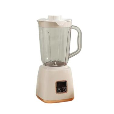 Imagem de Fenteer Máquina de mistura de frutas de liquidificador portátil Mini cuteira de gelo copo de frutas para smoothie gelo, Branco
