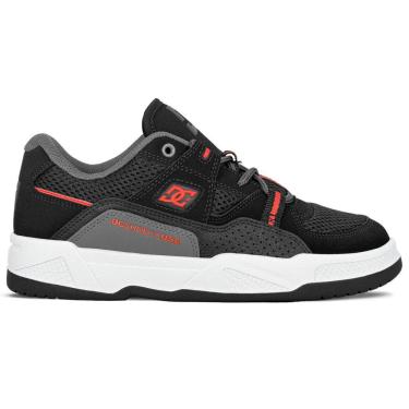 Imagem de Tênis DC Shoes Unissex Couro Construct IMP | Black Red