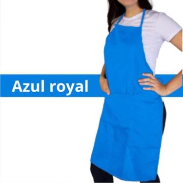 Imagem de Avental de Cozinha com Bolso Frontal e Regulagens de Altura e Cintura 