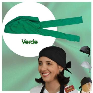 Imagem de Bandanas de cozinheiro Touca Proteção e estilo na cozinha - NoBrand, V