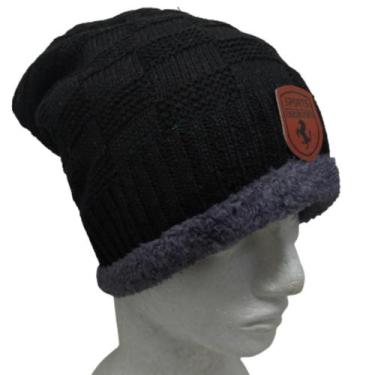 Imagem de Touca Gorro Forrada Inverno Adulto Frio Melhor Presente Top Tamanho Ún