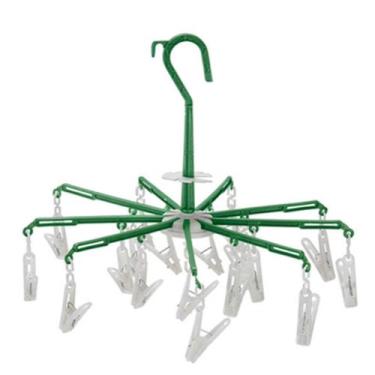 Imagem de Varal de Plástico 18 Prendedores - Tudo em Caixa - Genérico