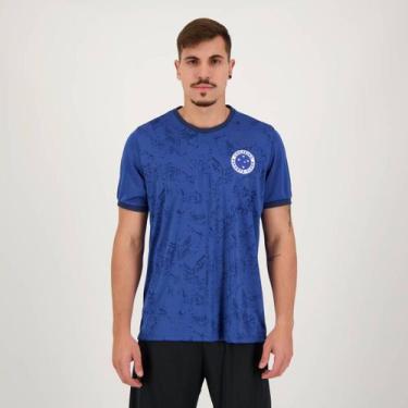Imagem de Camisa Cruzeiro Building Azul - Braziline, M