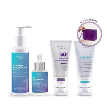 Imagem de Kit Skincare Dia e Noite Niacinamida - Extratos da Terra