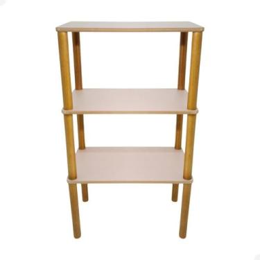 Imagem de Estante Multiuso 3 Prateleiras com Vãos de 30cm 95x53x35 - Beto Moveis
