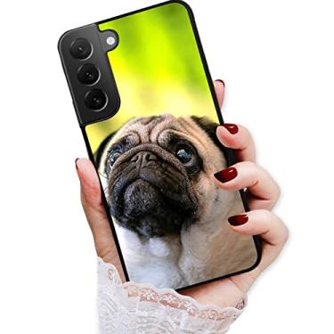 Imagem de Para Samsung A35, para Samsung Galaxy A35 5G, capa traseira macia protetora durável, HOT12790 filhote de cachorro Pug 12790