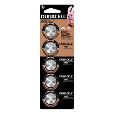 Imagem de Bateria de Lítio CR2032 3V Duracell - Cartela com 5 Unidades