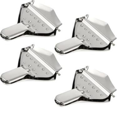 Imagem de Espremedor cítrico manual de aço inoxidável para espremedor eficiente de limão e frutas para cozinha e bar Use máquina de lavar louça seguro fácil de fazer " (4 packs)