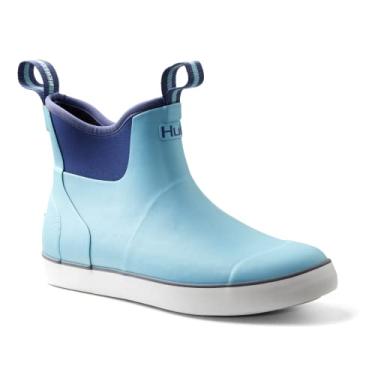 Imagem de HUK Rogue Wave Tênis feminino | Pesca de alto desempenho e bota de chuva, Porcelana azul, 11