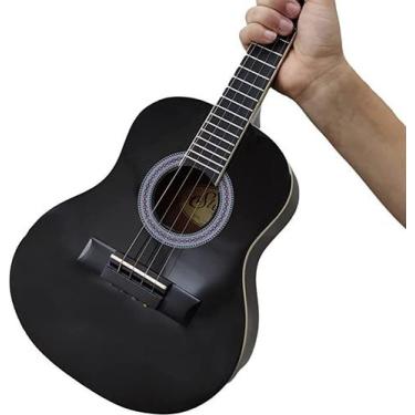 Imagem de Cavaco Giannini Acústico Start CS14 BK Estudo Com Marcação