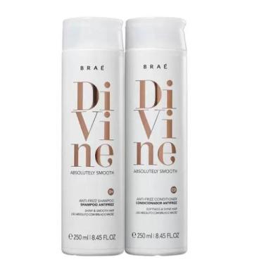 Imagem de Braé Kit Divine Anti Frizz Duo Home Care (2 Produtos) - Shampoo 250ml 