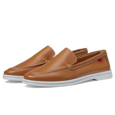 Imagem de Marc Joseph New York Mocassins venezianos femininos casuais de couro, Tan Napa Soft, 35