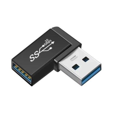 Imagem de Adaptador Tipo C Para USB Fêmea 10Gbps Conversor Universal USB 3.0 OTG