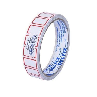 Imagem de Etiqueta Adesiva R2 22 Mm X 15 Mm Com 633 Unidades 10 Metros - Delfix 
