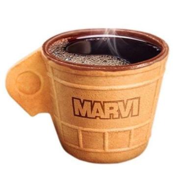 Imagem de Café Cup Casquinha de Baunilha c/ Chocolate 6 Xicaras 50ml - Marvi