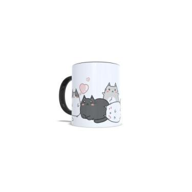 Imagem de Caneca Gato Coração - JKB/Live