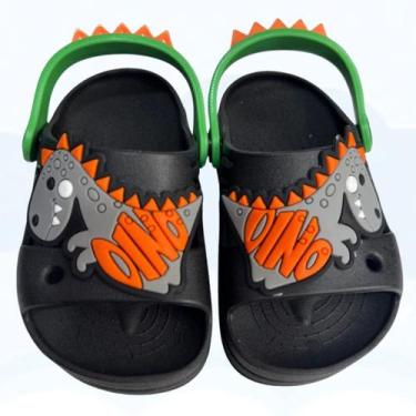 Imagem de Sandália Babuche ou Chinelo ou Papete Infantil Masculino com Enfeite D