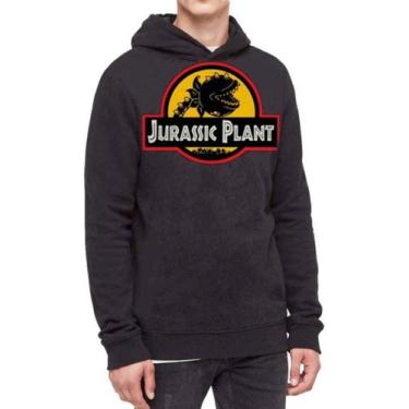 Imagem de Moletom Com Capuz Jurassic Plant Plants Vs Zombie  Ref:718 - smoke, Pr