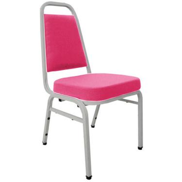 Imagem de Cadeira Empilhável para Auditórios Linha Hotel Plus Rosa