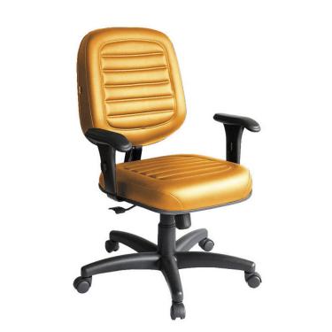 Imagem de Cadeira Diretor para Escritório Linha Blenda Laranja