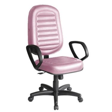Imagem de Cadeira Presidente para Escritório Linha Blenda Rosa