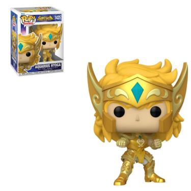Imagem de Funko Pop Saint Seiya 1425 Aquarius Hyoga Zodiaco Gold
