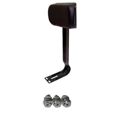 Imagem de KiBcsLic Encosto traseiro para bicicleta elétrica Encosto para bicicleta substitui com parafusos Suporte para Almofada traseira para viagens ao ar livre, Somente Encosto