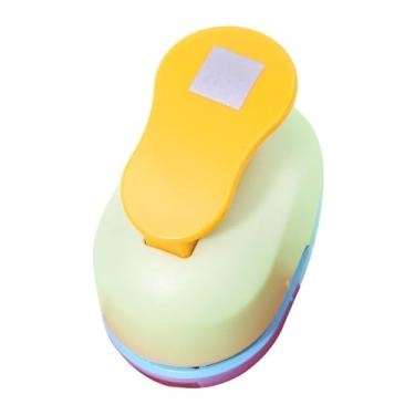 Imagem de UGPLM Furador de papel infantil Stamp Edge, acessórios de alavanca para artesanato, multiuso para atividades escolares, faça você mesmo, furador de, M