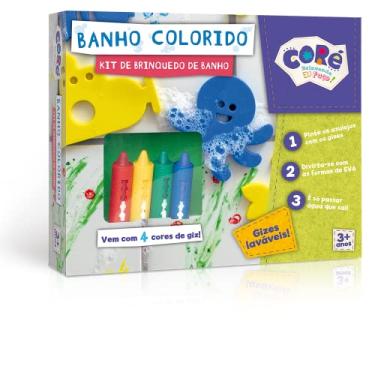 Imagem de Toyster - Banho colorido - Kit de Brinquedo de Banho - Coré