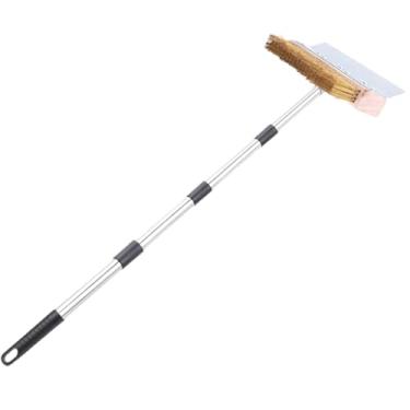Imagem de Stgfyxgs Escova de Limpeza para Forno de Pizza com Fio de Cobre, Escova para Grelha, Acessório Profissional para Restaurantes, Cabo em aço Inoxidáve, 1,6 m