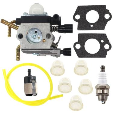 Imagem de HURI Kit de linha de combustível do carburador para Stihl HS81 HS81R HT81RC HS81T HS81TCE HS86T HS86R HS86RZ Substitui 4237 120 0618 e C1Q-S225