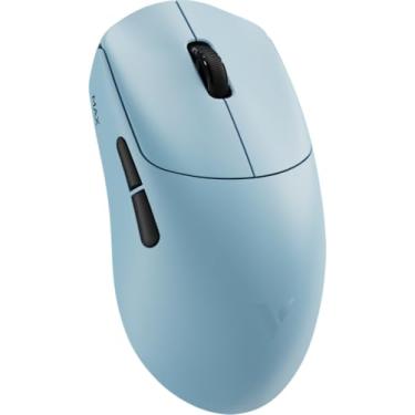 Imagem de Rapoo Mouse para jogos sem fio leve VT MAX, sensor PAW3950, vida útil da bateria 750H, sondagem de 8K, 45K DPI, modo duplo 2,4G/USB-C, mouse de desempenho de nível de esportes para PC/Mac (VT0 MAX