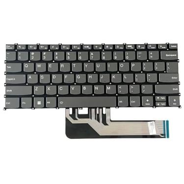 Imagem de Teclado de laptop de substituição com layout dos EUA retroiluminado para Lenovo Flex 5-14ARE05 Flex 5-14IIL05 Flex 5-14ITL05 Flex 5-14ALC05, ideaPad 5-14ITL05 ideaPad 5-14IIL05 ideaPad 5-14ARE05