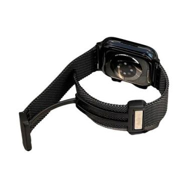 Imagem de Pulseira Magnética De Aço Inoxidável Para Apple Watch Ultra 49mm 44mm 