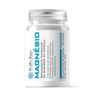 Imagem de Magnésio 1100mg Bisglicinato 175mg Threonato 175mg 60 Veg Caps The One Supps-Unissex
