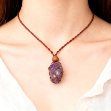Imagem de Pingente de pedra artesanal – Joias exclusivas com propriedades curativas, ideal para espiritualidade e estilo diário