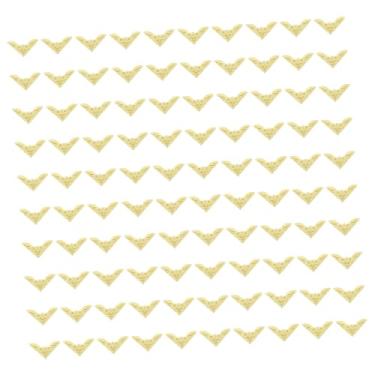 Imagem de CarpNettore Protetores de Canto Metálicos para Livros E Porta-retratos, Enfeite Versátil para Cadernos, 100 Peças de Ouro, Tamanho real