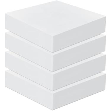 Imagem de Frienda Pacote com 4, 15 x 61 cm x 61 cm, almofada de espuma de alta densidade, substituição de assento quadrado para cadeira de jantar comercial, sofás, bancos, estofamento, projetos DIY