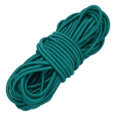 Imagem de PATIKIL Cordão elástico elástico, 1/20.3 cm x 81 cm de poliéster resistente corda elástica para caiaque corda elástica para caiaque lona gravata barco barraca acampamento artesanato faça você mesmo