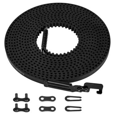 Imagem de CarBole 41A5434-11A Correia de transmissão de substituição para portas de garagem de 2,1 m de altura, cinto abridor de porta de garagem de 594 cm compatível com alguns abridores de porta de garagem