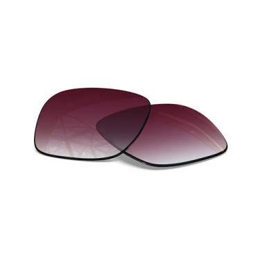 Imagem de SmartVLT Lentes de substituição para óculos inteligentes Ray-Ban Meta Wayfarer RW4006 e Gen 2 RW4012 (50 mm), transição, proteção UV, Tonalidade degradê vermelho vinho, One Size