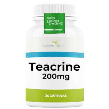 Imagem de Teacrine 200mg 30 Cápsulas - Com Selo de Autenticidade