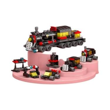 Imagem de Kit De Blocos De Montar DIY 6 Em 1 Para Meninas E Meninos, Modelo De V