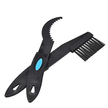 Imagem de aqxreight Conjunto de Corrente e Roda Dentada para Bicicleta - Kit de Escova Dupla para Manutenção e Cuidados Eficientes