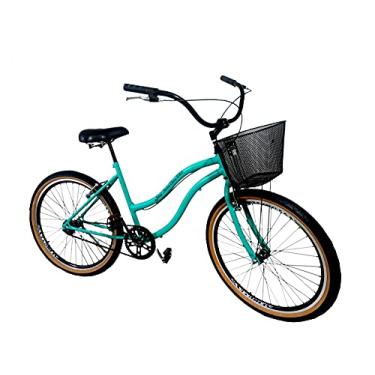 Imagem de Bicicleta aro 26 adulto com aros aero freios alumínio Verde